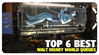 TOP 6 BEST Walt Disney World Queues | Best and Worst | 04/18/18