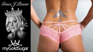 Dragonfly Vadazzle shown on Lower Back - Vadazzle.com
