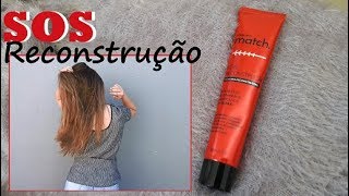 TESTEI Linha Match SOS Reconstrução  | O boticário