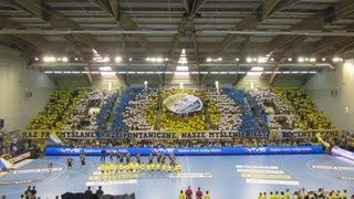 Oprawa kibiców Iskry Kielce - finał MP 2013