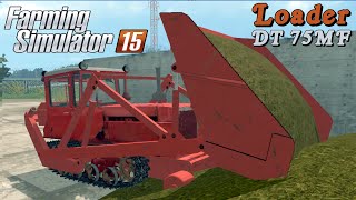 Farming Simulator 2015 mod loader DT-75MF