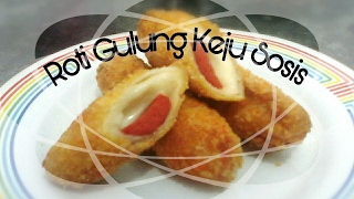 Cara membuat roti gulung keju sosis nikmat | Zesica Falely