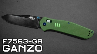 Обзор ножа Ganzo F756 (F7563-GR) - привет Уоррену Осборну.