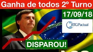Bolsonaro DISPARA e ganha de TODOS no 2º Turno em nova Pesquisa BTG/FSB. Análise completa!