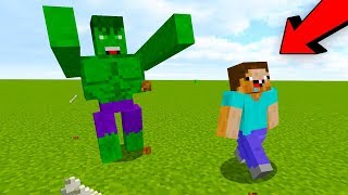 НУБ ПРОТИВ ХАЛКА В МАЙНКРАФТ! КАК ВЫЖИТЬ НУБУ? СЕКРЕТ В MINECRAFT? ЗАЩИТА НУБА MINECRAFT МУЛЬТИК