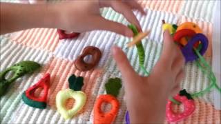 Голодная гусеница. По мотивам Э. Карла "Очень голодная гусеница"  #ФетрЮля