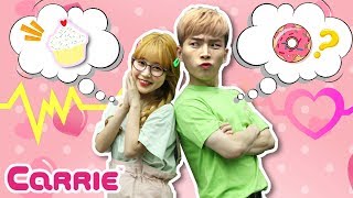 서로가 좋아하는 것을 맞춰라~! 캐빈 모모와 함께하는 텔레파시 게임!!!