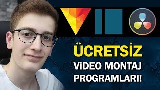 EN İYİ 3 ÜCRETSİZ VİDEO MONTAJ PROGRAMI! - VİDEO EDİT PROGRAMLARI