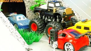 Мультик Приключения машинок. Монстр трак 2 часть