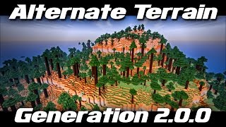 ALTERNATE TERRAIN GENERATION 2.0.0 for MINECRAFT 1.10.2 | Minecraft Mod Showcase #1