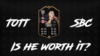 Luka Jovic TOTT (SBC) - Is he worth doing? - Fifa 19 Ultimate Team