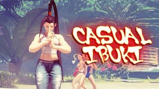 Street Fighter V PC mods - IBUKI (USFIV casual costume)