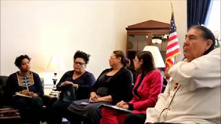Elizabeth Yeampierre shares Just Transition vision with Rep. Alexandria Ocasio-Cortez