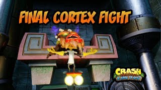 Final Cortex Boss Fight - Crash Bandicoot: Warped 105%  - Crash Bandicoot N. Sane Trilogy