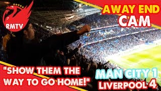 "Show them the way to go home!" | Man City 1 - 4 Liverpool| Away End Cam
