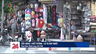 Cửa hàng 1 mét vuông - là to hay nhỏ? - Tin Tức VTV24