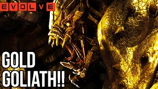 GOLD GOLIATH BREAKS HIS ARM!! Evolve Gameplay Walkthrough - Multiplayer - Part 35!! (XB1 1080p HD)