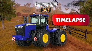 Farmer Sim 2018 Gameplay #13 Planting and harvesting crops!  Timelaps Video