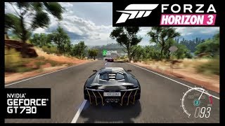 Forza Horizon 3 - Benchmark - GT 730