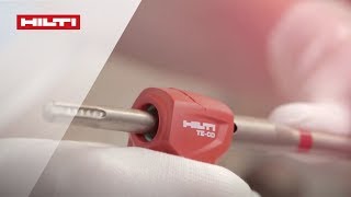 Пустотелые буры Hilti. Непыльная работа.
