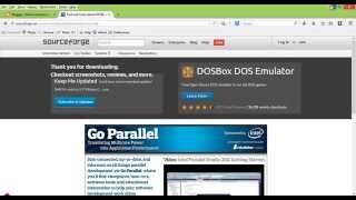 How to install DOSBox and run old dos programs on windows 8