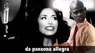Balotelli canta "Raffaella è incinta"