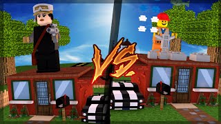CASA VS CASA DE LEGO NO MINECRAFT