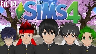 The Life of Senpai (Is He Gay?!) - The Sims 4: Yandere Simulator Challenge - Ep. 14