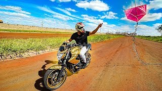 SOLTANDO PIPA COM A XJ6 PREPARADA