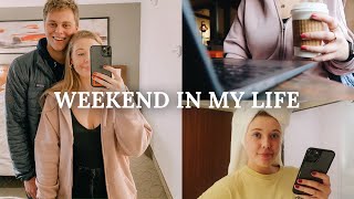 VLOG: it's syllabus week + surprising my boyfriend in Indiana!!
