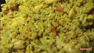 Плов из булгура с куриным филе - ну очень вкусно!  Bulgur plov with chicken fillet