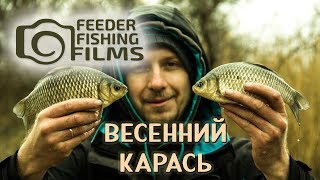 Карась на фидер ранней весной