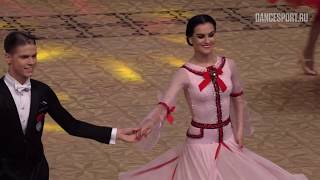 Madis Abel - Aleksandra Galkina EST, English Waltz | Dance Masters 2019