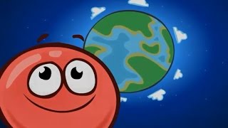 Мультик по игре - Красный Мяч 4 часть 3 прохождение - как победить Босса, мультик после Босса
