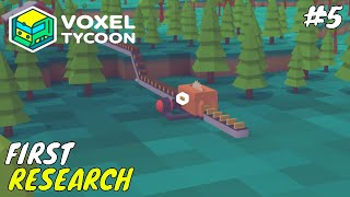 Expanding technologies and Influence || Voxel Tycoon || #5   Voxel tycoon gameplay
