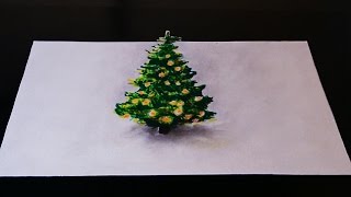Новогодняя ЕЛКА 3D за 5 Минут!