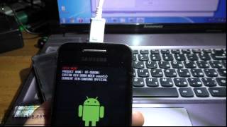 Samsung S5830i прошивка программой Odin3