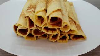 Вафельные трубочки со сгущенкой, как в детстве! Как приготовить вафельные трубочки.