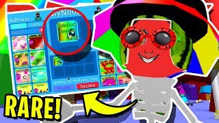 ANDROID NOOB *DISGUISE* HATCHES RAINBOW DOGCAT *SECRET* PET ROBLOX BUBBLEGUM SIMULATOR!! [UPDATE 28]