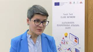 ახალგაზრდული ტექნოლოგიური კლუბების ქსელის პრეზენტაცია