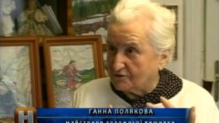 Львівська майстриня вишила ілюстрації до віршів Шевченка, які співала Крушельницька