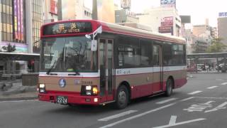 【神姫バス】明石営業所大久保出張所29088いすゞKK-LR233J1@明石駅