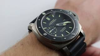 Panerai Luminor Submersible 1950 3 Days PAM 389 Luxury Watch Review