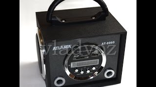 Портативная колонка Atlanfa AT-8995 обзор