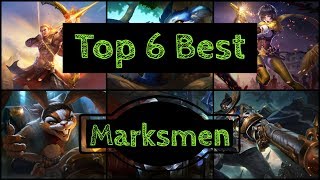 Top 6: Best Marksmen - Arena of Valor