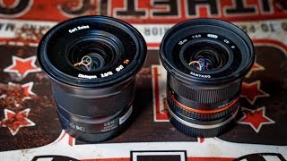 Zeiss 12mm f2.8 vs. Samyang 12mm f2.0 | Review [Deutsch]