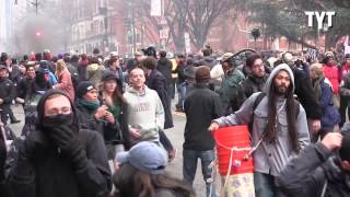 Anti-Trump Riots Rage In D.C. After Inauguration