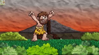Caveman 7. Мультики детские из пластилина. Смотрим онлайн видео на канале  как сделать мультик.