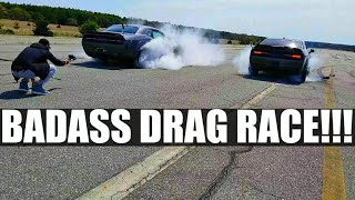 How To Beat A Dodge Challenger Demon? - Air Strip The Movie