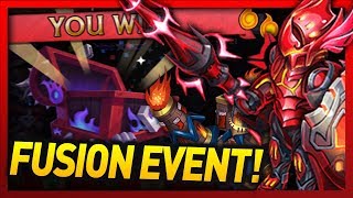 Knights and Dragons - SPENDING ALL MY GEMS!! FIRE/FIRE Fusion Event! Agni's Enhanced Shadowforged